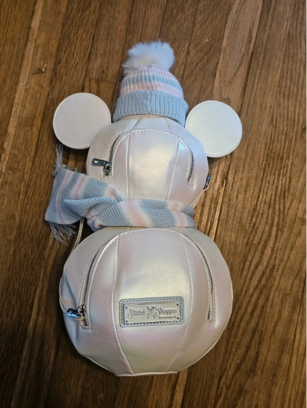 Stich Shoppe amickey Mouse Snowman Purse - Picture 3 of 3
